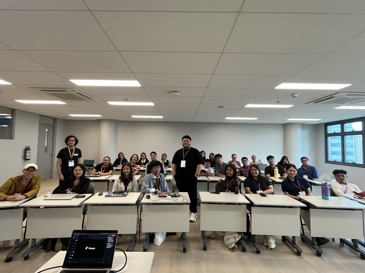 A few weeks ago, we brought Framer to Cebu, and just last Saturday, we did it again in Manila!

Huge thanks to <a href="/uxphofficial/">UX Philippines 🇵🇭</a>  CebUXD, and <a href="/uxdavao/">UX Davao</a>  for having me (again) and of course, to the awesome folks at <a href="/framer/">Framer</a> for the support! 🇵🇭💙

#FramerPH #FramerManila #UXPHMini2025