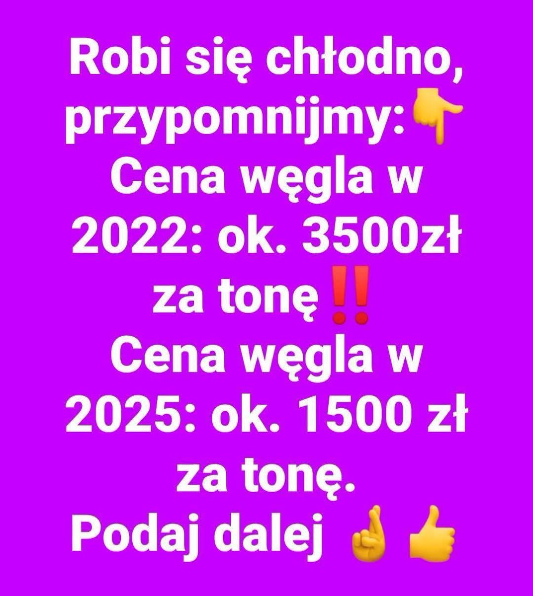 ANU17778097's tweet photo. 📢 A PAMIĘTACIE ILE🧐 KOSZTOWAŁ👇 WĘGIEL ZA CZASÓW PiSich😡 KTÓREGO W DODATKU BRAKOWAŁO NA SKŁADACH😡 https://t.co/ZN9hdPKhHe