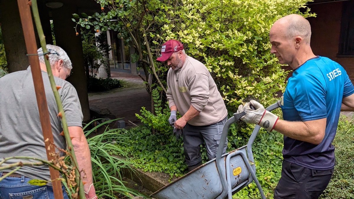 Voller Einsatz für den Don-Bosco-Club: Unsere Kölner Kolleginnen und Kollegen engagierten sich bei Aufräum- und Gartenarbeiten, um die offene Einrichtung für Kinder und Jugendliche in Köln-Mülheim zu verschönern. 🌿🍂 #CorporateVolunteering #TeamSiemens