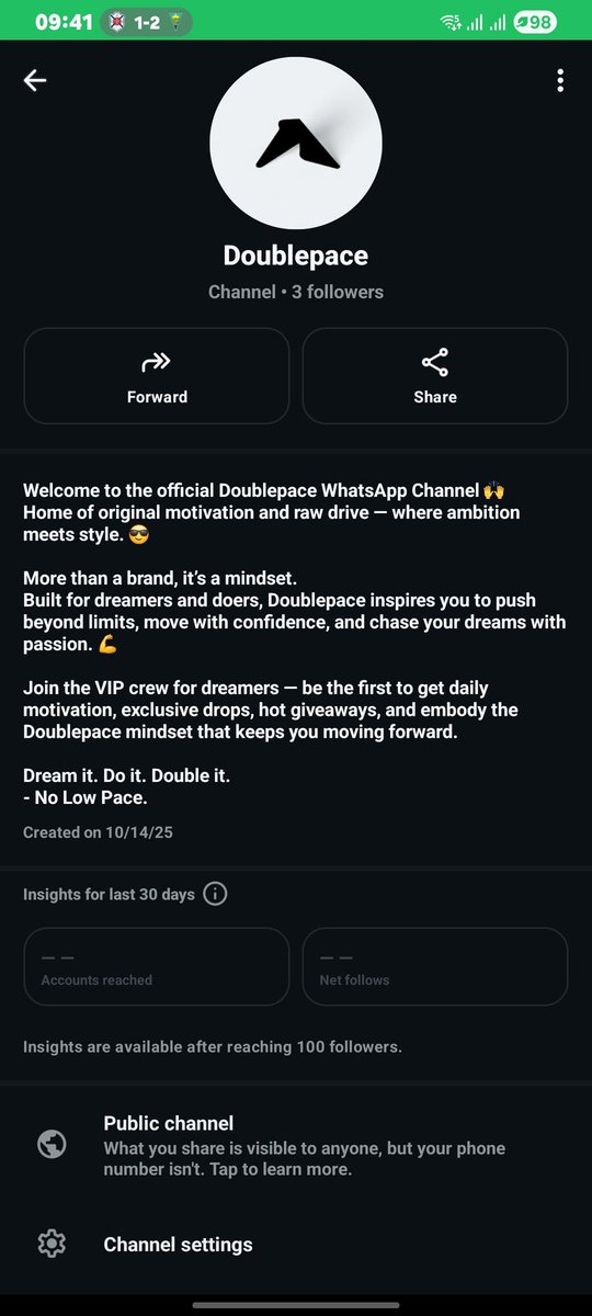 doublepaceclo's tweet photo. Good morning dreamers.
Good things coming soon, Subscribe to our WhatsApp channel, follow the link below 👇

https://t.co/TU3zIXGFQU https://t.co/YwN81epWB7