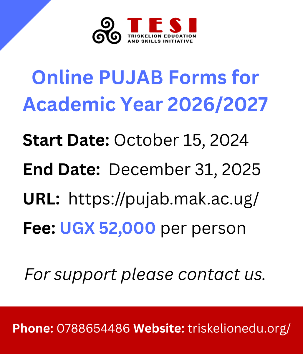 The process of applying for #PUJAB form started on October 15, 2025, and will end on December 31, 2025. All #UACE candidates who are interested in government sponsorship at public universities &amp; institutions are encouraged to apply. #repost