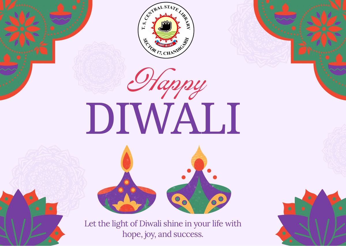 TSCSLibrary's tweet image. Happy Diwali 🪔 
@RrrlfKolkata
