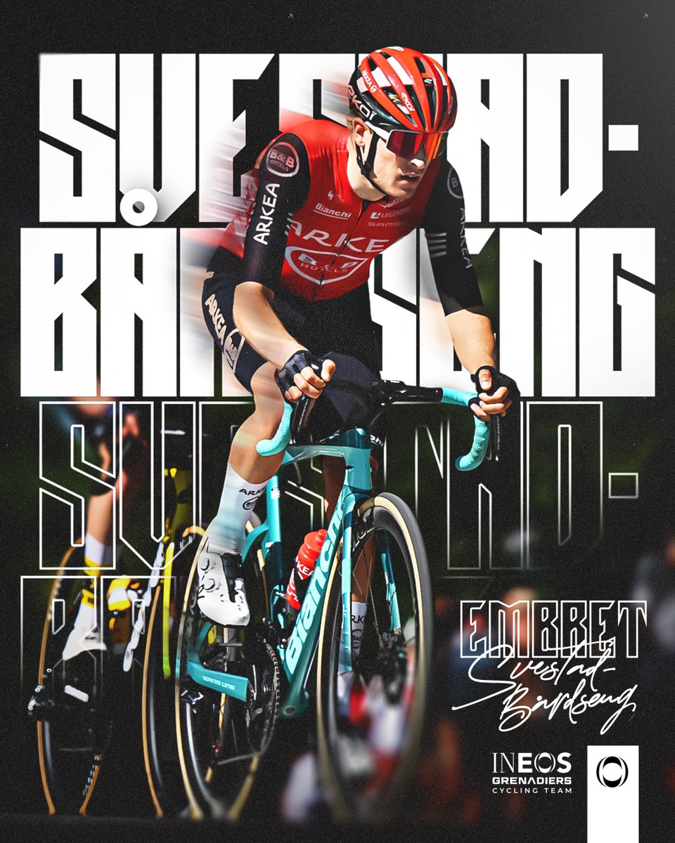 🆕🇳🇴💪

We're excited to welcome <a href="/embretsvebaa/">Embret Svestad-Bårdseng</a> to the Grenadiers from next season.

Great to have you on board Embret. We can't wait to get started! 🤝

ineosgrenadiers.com/news/ineos-gre…