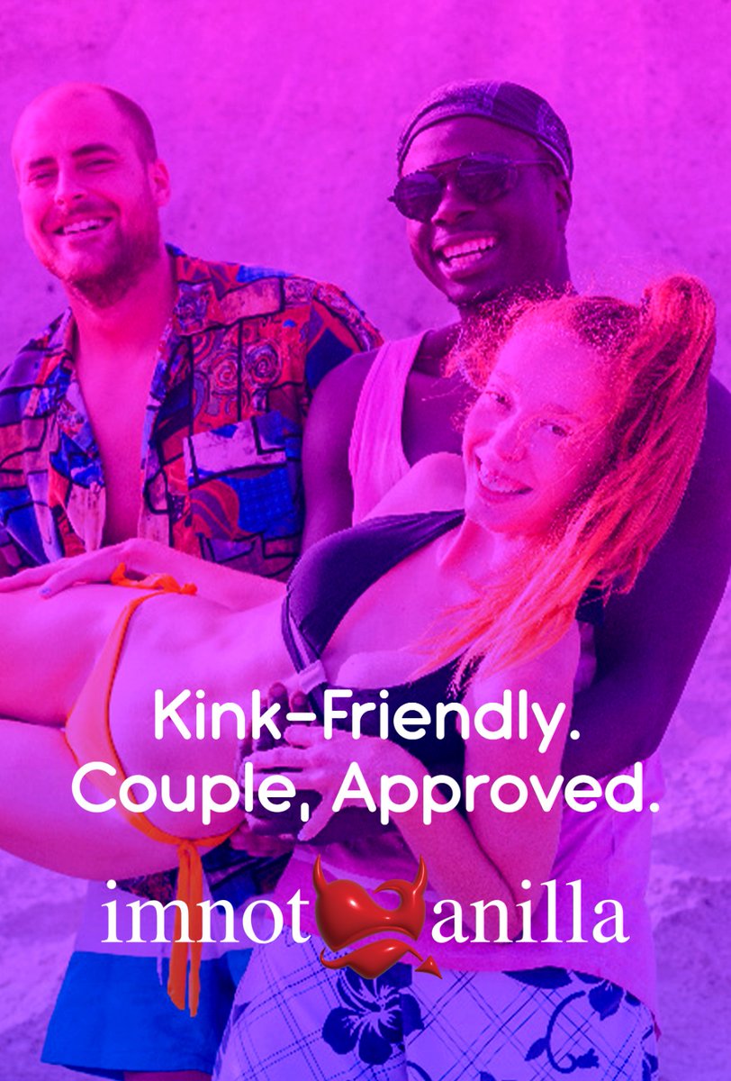 Kink friendly.. Couples approved 💫 Join us now on imnotvanilla.com 🥰