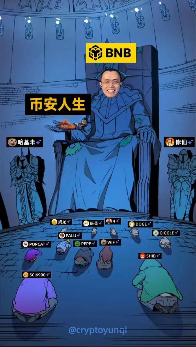 BTCjianglai's tweet photo. @cz_binance #BNB  #币安 https://t.co/jjHKrDydNI