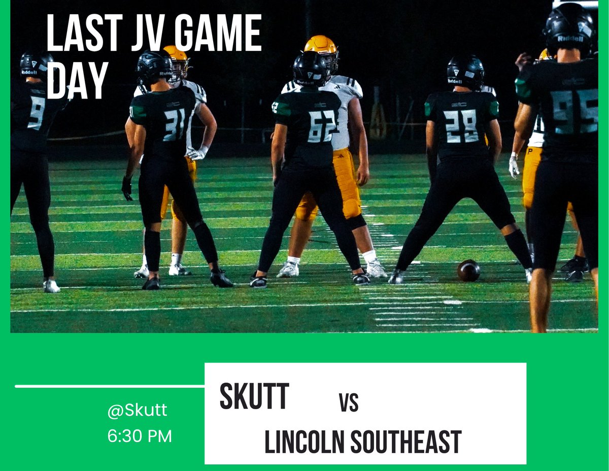 SkuttFB's tweet photo. Last JV game of the year! https://t.co/RlifGVOvK9