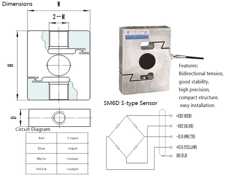 xiodng250196's tweet image. Precision S-Type Load Cell crafted with US materials &amp;amp; BEAN technology. Perfect for testing machines, industrial scales, and automation systems. Features bidirectional loading, high accuracy, and compact design. #LoadCell #ForceMeasurement #IndustrialAutomation