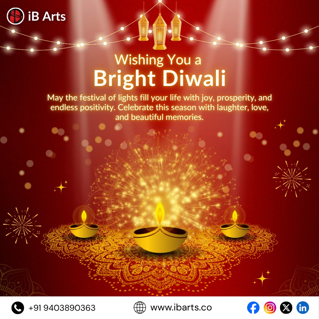 ib_arts_pvt_ltd's tweet image. ✨ Light, laughter, and love!

Wishing you a bright Diwali 🌟 filled with joy, prosperity, and togetherness! 💫
— Warm wishes from iB Arts ✨

🌐 ibarts.co

#iBArts #HappyDiwali #FestivalOfLights #DiwaliVibes #Diwali #Deepavali #FestivalOfLights #Diwali2025
