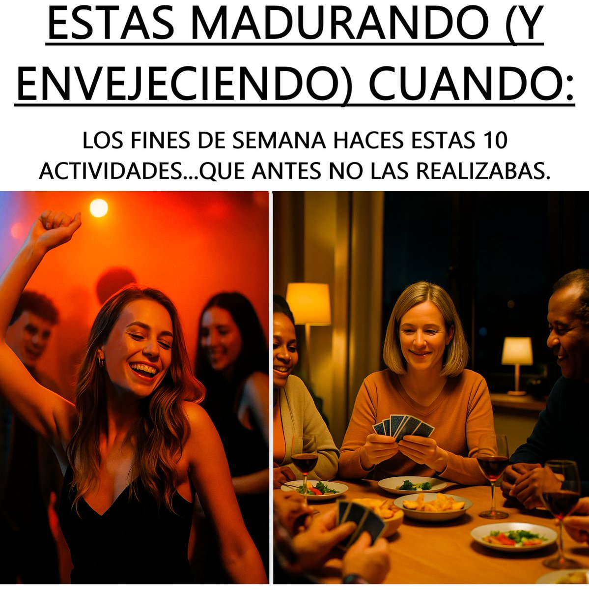 _IntelArt's tweet image. Te reías de los adultos que decían: “Prefiero quedarme en Casa”.
Hasta que un día lo dijiste tú 😩.

10 Cosas que haces los Fines de Semana que reflejan que estas Madurando y Tomando Años...más de lo que imaginas 😲 🧵 ⬇️