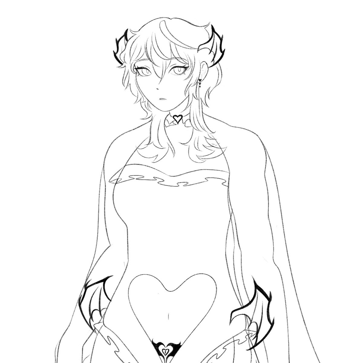 LilleffaPosts's tweet image. "wow lilleffa i LOVE your lineart!"
"aww gee thank you so much!!"