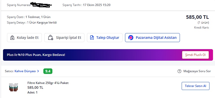 bu işte artık komedi olmaya başladı her ürün üzerinde son bilmem kaç günün en uygunu diyor. ayın 17sinde  585 tl olan ürün 20sinde 835 tl ve yine son 30 günün enuygun ürün satıcı aynı ürün aynı <a href="/pazarama/">Pazarama</a>