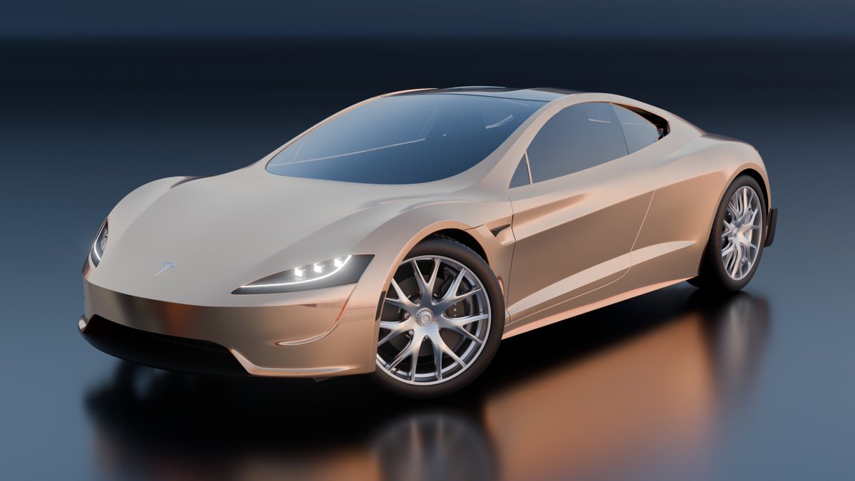 It wasn’t easy, but I solved every problem by myself.
Never give up. 🚗✨
#Blender #3DArt #3DModeling #TeslaRoadster #DigitalArt