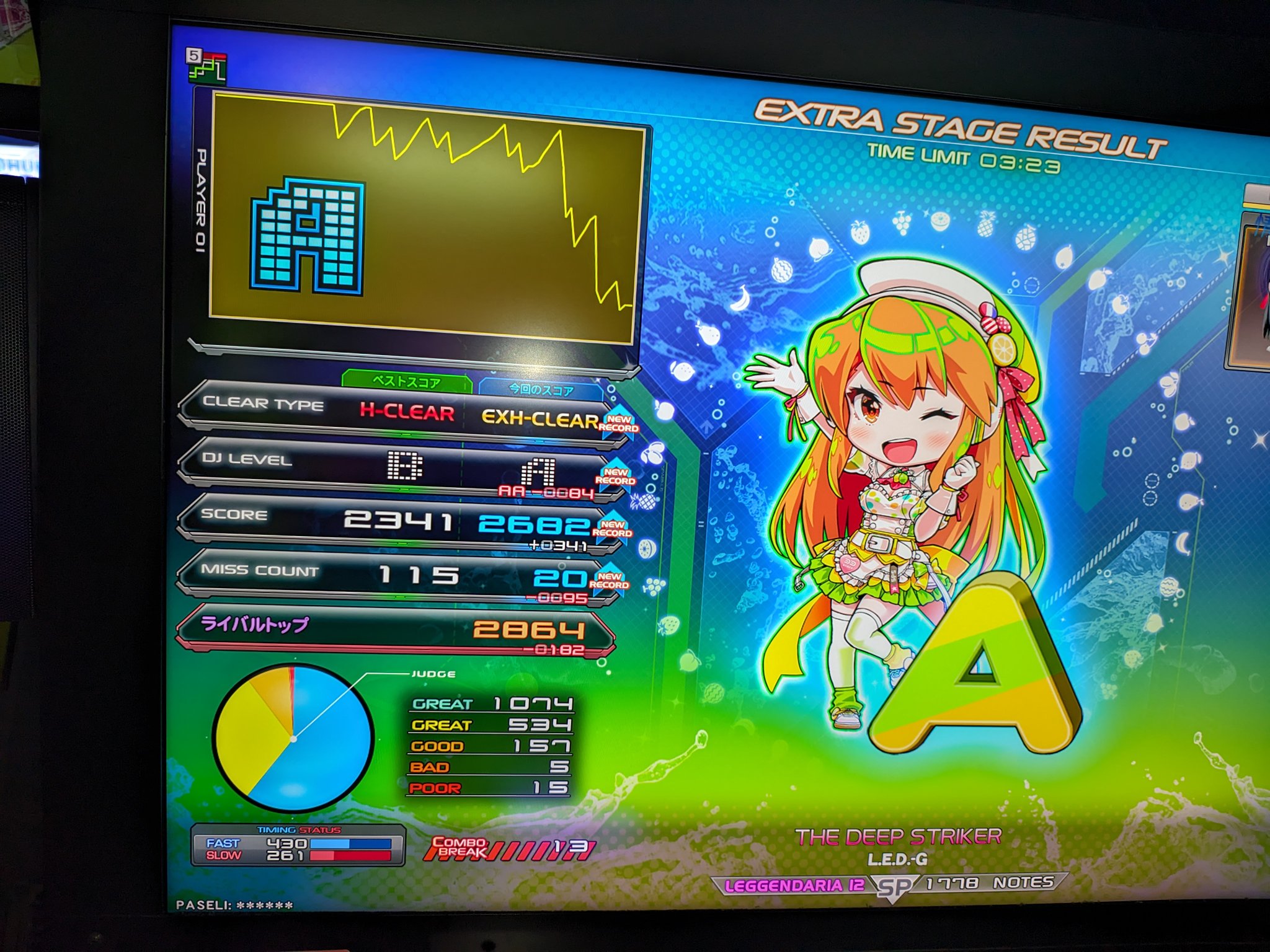 だん(^ ^)いえうあいん AJ ウォール / V4 コード無し （エレクトリック・オレンジ