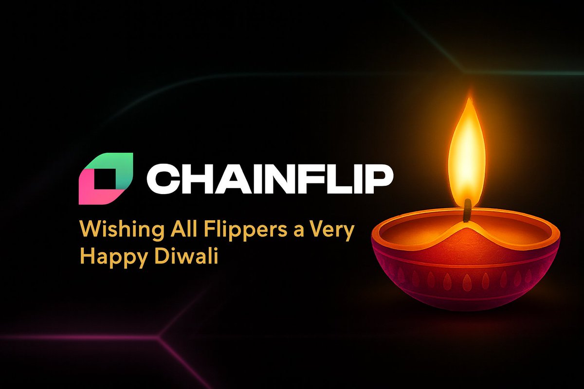 Wishing everyone and all Flippers a very happy Diwali.

<a href="/Chainflip/">CHAINFLIP LABS · Lending is live</a> $FLIP #HappyDiwali
