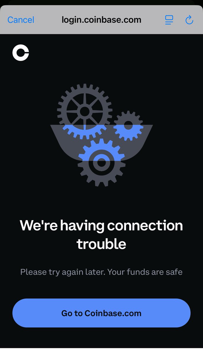 AsemHussein19's tweet photo. BITCOIN MOONSHOT MELTDOWN: Coinbase Ghosts Me Right When I Need to Ride the Wave! 🚨
Is Coinbase pulling a “maintenance mode” ninja move during peak chaos? Or something else?? #btc #Coinbase https://t.co/tZHF69yaDo