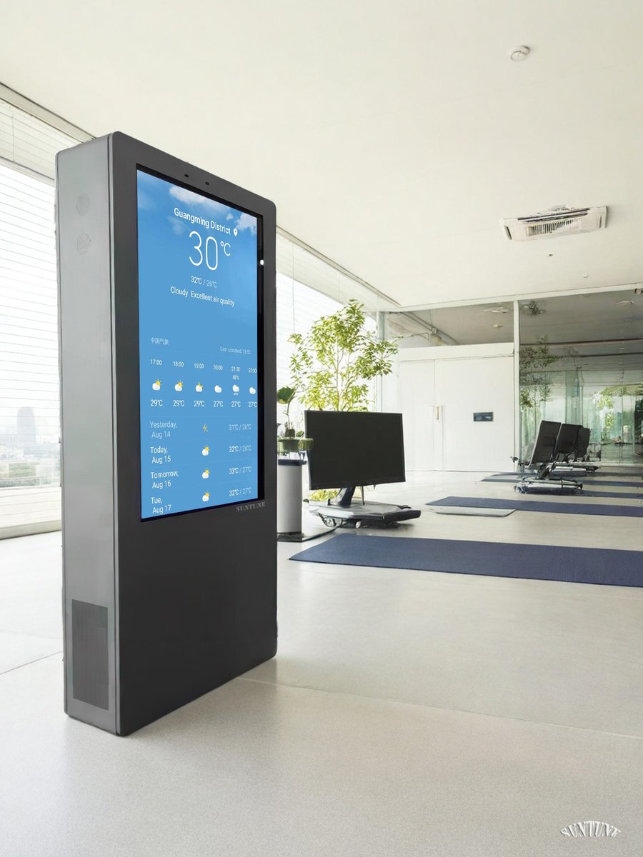 suntunesignage's tweet image. 🏢 Smart office parks use outdoor LCD screens to manage visitor directories, company news, and wayfinding for seamless operations. #OfficeTech #OutdoorDisplays #SmartWorkspaces