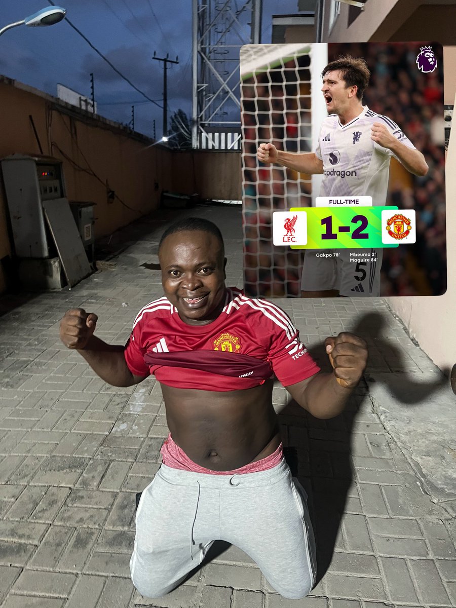 "Liverpool thought it was their night… until Maguire turned into prime Maldini! 💥"

Giving Arsenal more breathing space at the top.
Football drama at its finest! 🔥⚽️ #LIVMUN #MUFC #PremierLeague