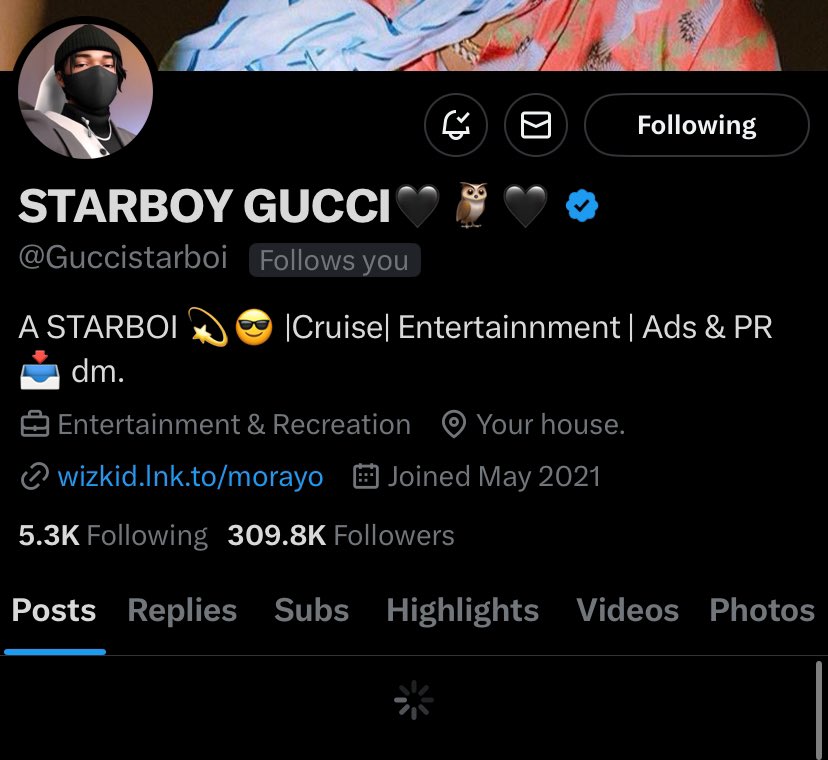 SA1 ๐ฆ
๐ฆ
๐ฆ
(@sa10nee) on Twitter photo Congrats to me starboy egusi don follow me oo โค๏ธโค๏ธโค๏ธ๐๐much love boss <a href="/Guccistarboi/">STARBOY GUCCI๐ค๐ฆ๐ค</a> <a href="/Guccistarboi/">STARBOY GUCCI๐ค๐ฆ๐ค</a> Congrats to me starboy egusi don follow me oo โค๏ธโค๏ธโค๏ธ๐๐much love boss <a href="/Guccistarboi/">STARBOY GUCCI๐ค๐ฆ๐ค</a> <a href="/Guccistarboi/">STARBOY GUCCI๐ค๐ฆ๐ค</a>