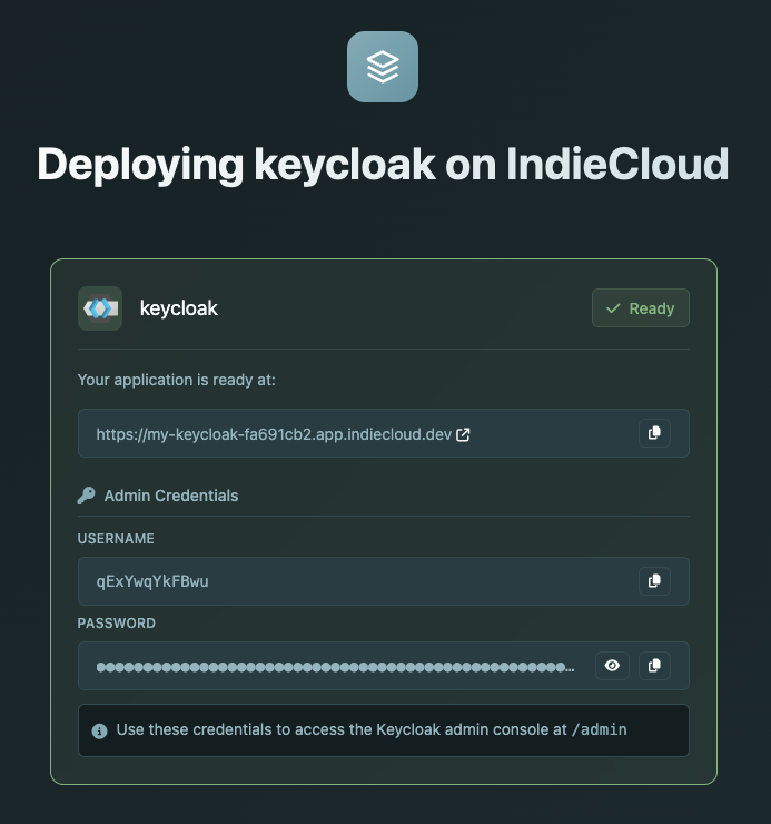 robscodingplace's tweet photo. Was working on a demo-deployment functionality for IndieCloud over the weekend. One click and its just there, still a magical feeling 😊 https://t.co/qQncINWZhu