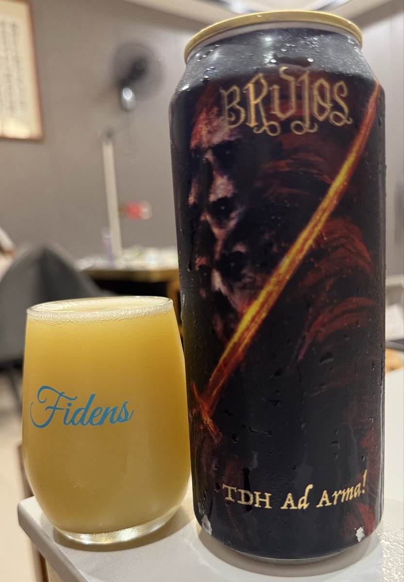 zjr491's tweet photo. TDH Ad Arma! (2025)
@brujos_brewing 
IPA - Triple New England / Hazy >
10.2% ABV

#brujosbrewing #liquidspell #tasty #beauty #haze #yum #beeroftheday #instadaily #dailybeer #daily #insta #instabeer #beerphotography #beer #beerlover #beergeek #beertime #beerme #beergasm https://t.co/uoFSeNqnrG