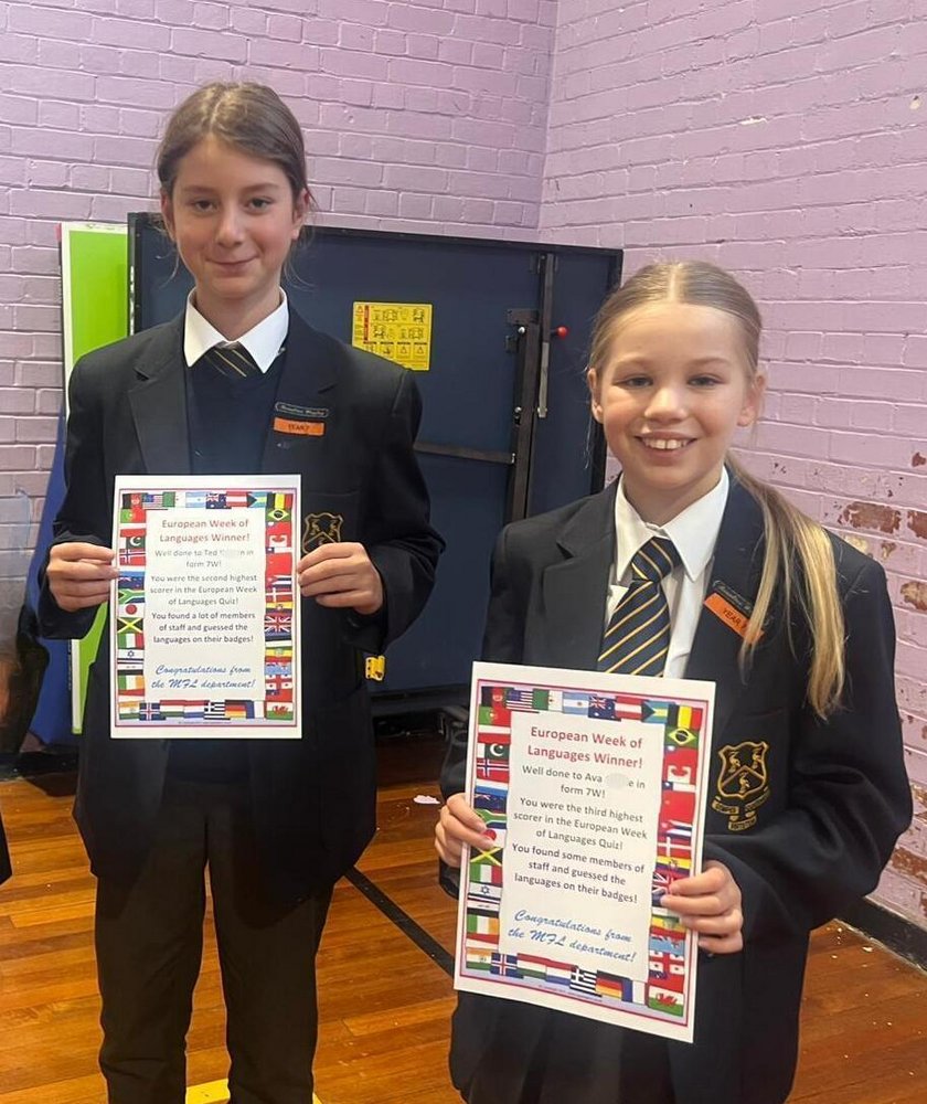 BCOldham's tweet image. 🎉 Huge congratulations to our European Week of Languages Champions: Lucas, Ava, Ted, Henry, Rejoice &amp;amp; Ayaan! 🌍🏆

From mastering new phrases to baking brilliance, you’ve shown how languages connect us all. 👏

#ProudToBeBlue #CelebratingSuccess