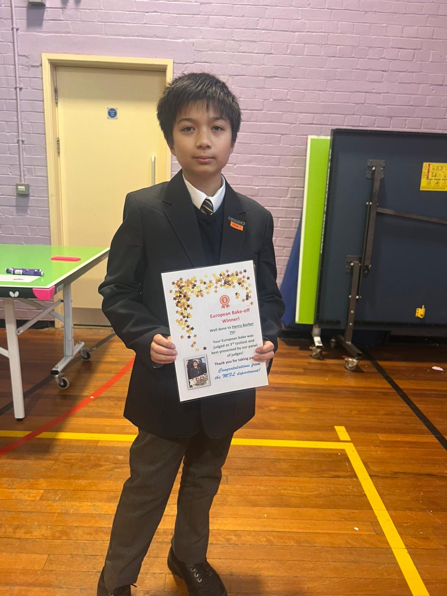 BCOldham's tweet image. 🎉 Huge congratulations to our European Week of Languages Champions: Lucas, Ava, Ted, Henry, Rejoice &amp;amp; Ayaan! 🌍🏆

From mastering new phrases to baking brilliance, you’ve shown how languages connect us all. 👏

#ProudToBeBlue #CelebratingSuccess