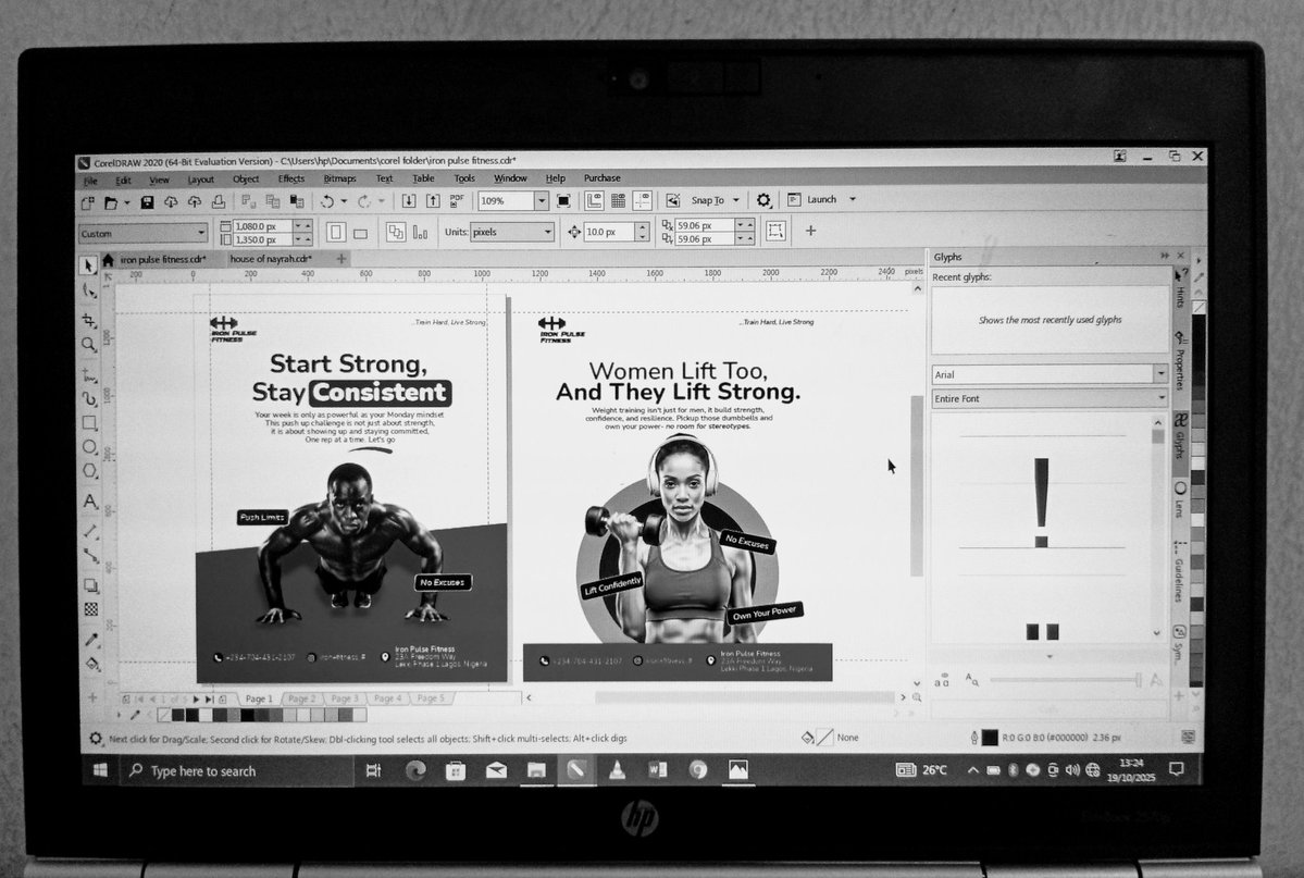 Every brand deserves visuals that speak clearly and confidently.
Working on another design brief from <a href="/CarsinDesign/">Carsin</a> brief pack 
Will be sharing the results soon 
I’m a graphic designer helping brands elevate their visual identity - let’s work together this week.  
Happy new week
