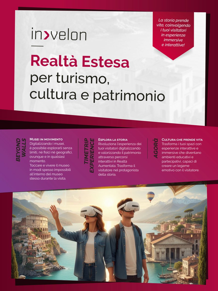 InvelonTech's tweet image. Desde Italia, seguimos impulsando nuevas formas de conectar tecnología y empresas para potenciar sectores como el del turismo y la cultura. 🌍

Os compartimos cómo, junto a nuestro partner @PICOXR, participamos en TTG Travel Experience en Rimini✨