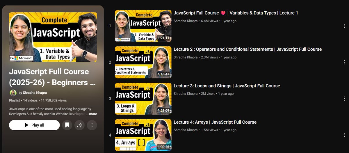 caffeineio's tweet image. Just finished my JavaScript lecture with @ShradhaKhapra_ ma’am.
Time to survive college assignments… and maybe sneak in a mini project tonight.
console.log("Code, Learn, Repeat");