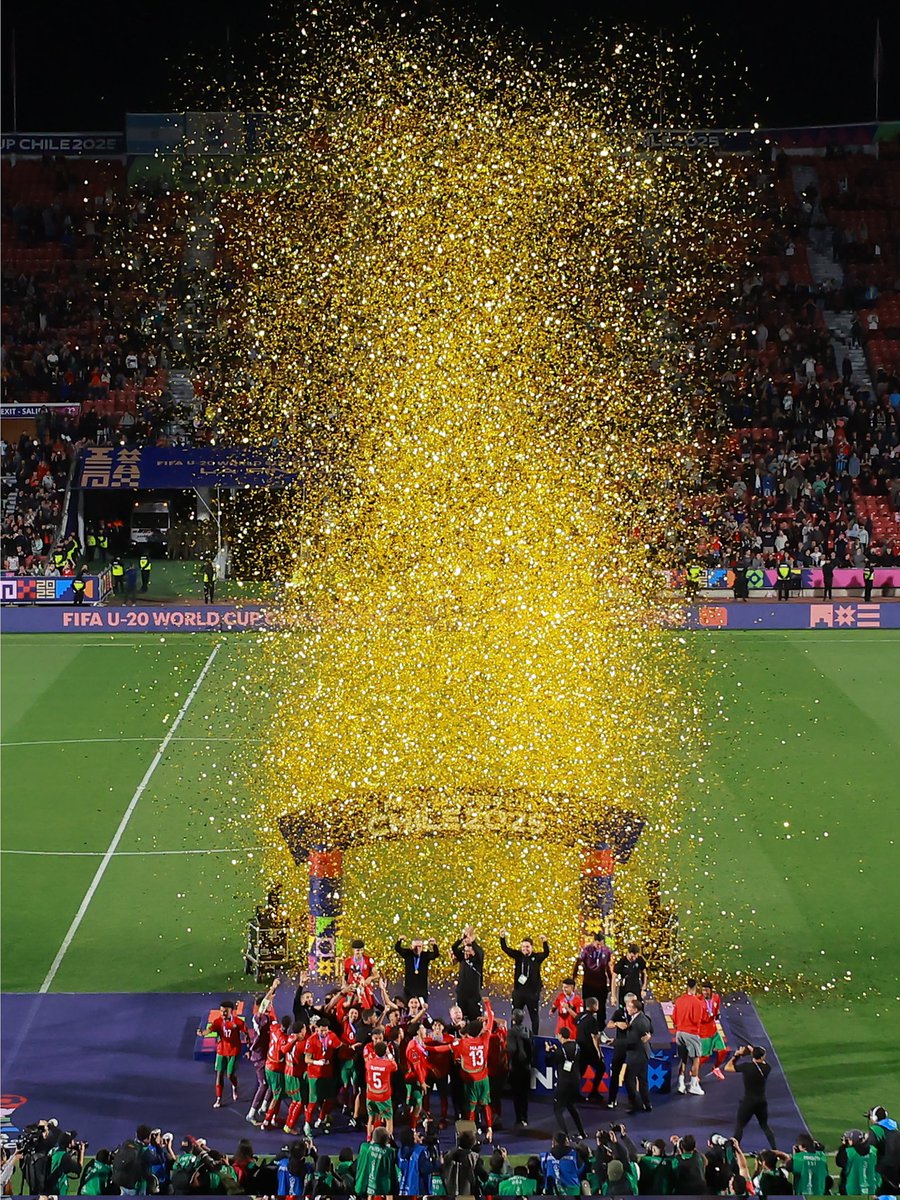 AfricaFactsZone's tweet image. Morocco defeat Argentina 2-0 to win the 2025 FIFA U-20 World Cup. 

Moroccan club, RS Berkane won the 2025 CAF Confederation Cup.

Morocco's home-based team won the CHAN (African Nations Championship).

Morocco will host the 2025 AFCON, 2026 WAFCON and co-host the 2030 World Cup.