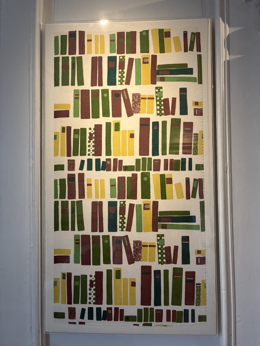 Women in Print at the William Morris Gallery, opened on Friday and is on until June 2026. It tells the story of the women involved in designing Liberty prints. Lots to see and some fab designs I’ve not seen before #Liberty150 #walthamstow