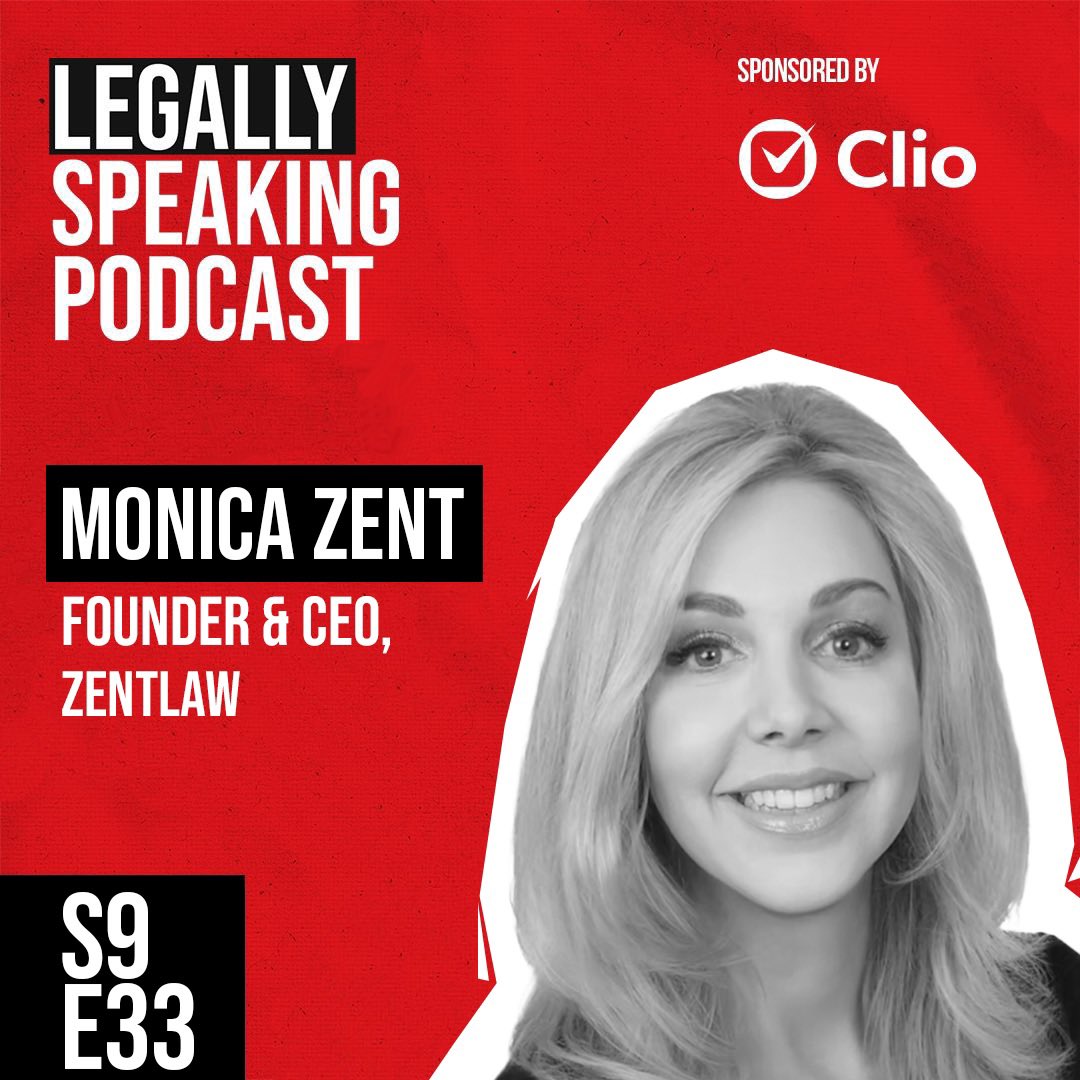 💡 She built an “AI-powered law firm” before most lawyers even had email.

<a href="/MonicaZent/">Monica Zent</a> didn’t wait for legal innovation, she defined it.
Founder. Investor. Futurist.
Now she’s showing how AI and law can finally work together.

🎧 Out now on <a href="/LegalSpeakPod/">Legally Speaking Podcast ™️</a> sponsored by <a href="/goclio/">Clio</a> 🎧