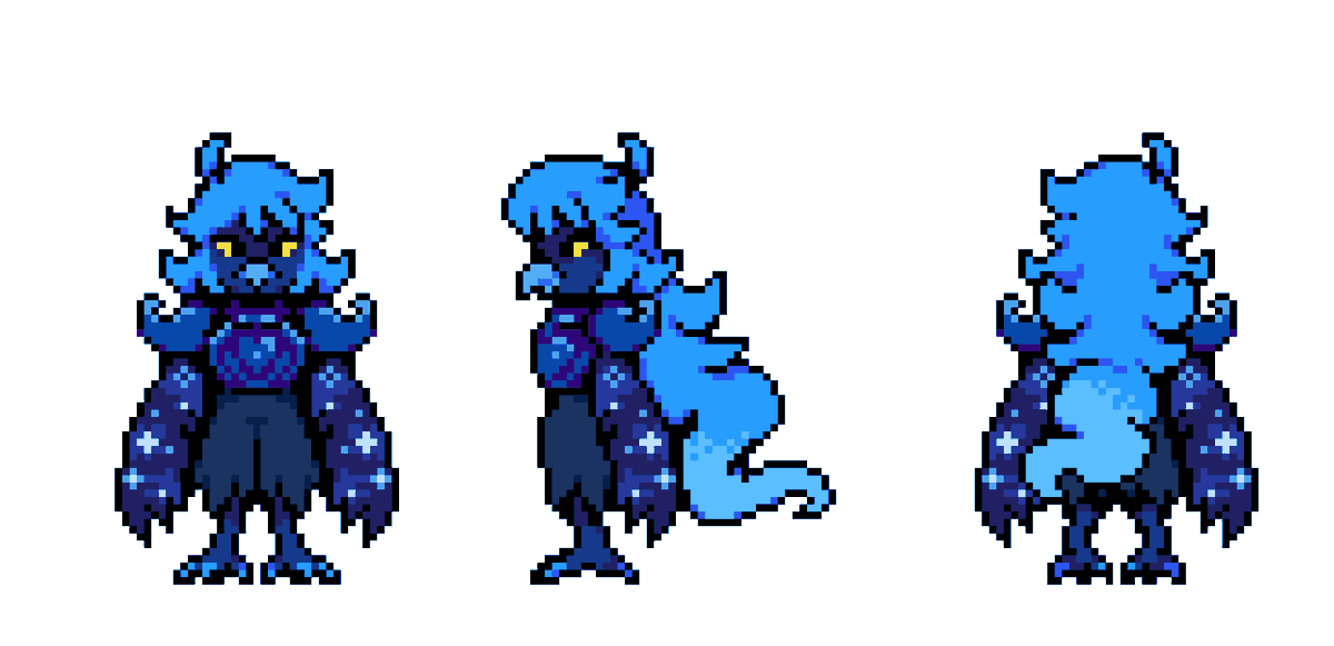 prismshrimp's tweet image. #undertaleyellow #UndertaleYellowfanart
Marting fr (also how tall she is to Asgore)