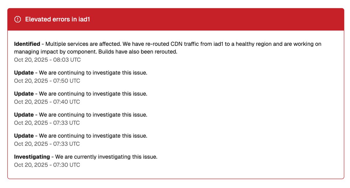 으앙 쥬금..
vercel-status.com