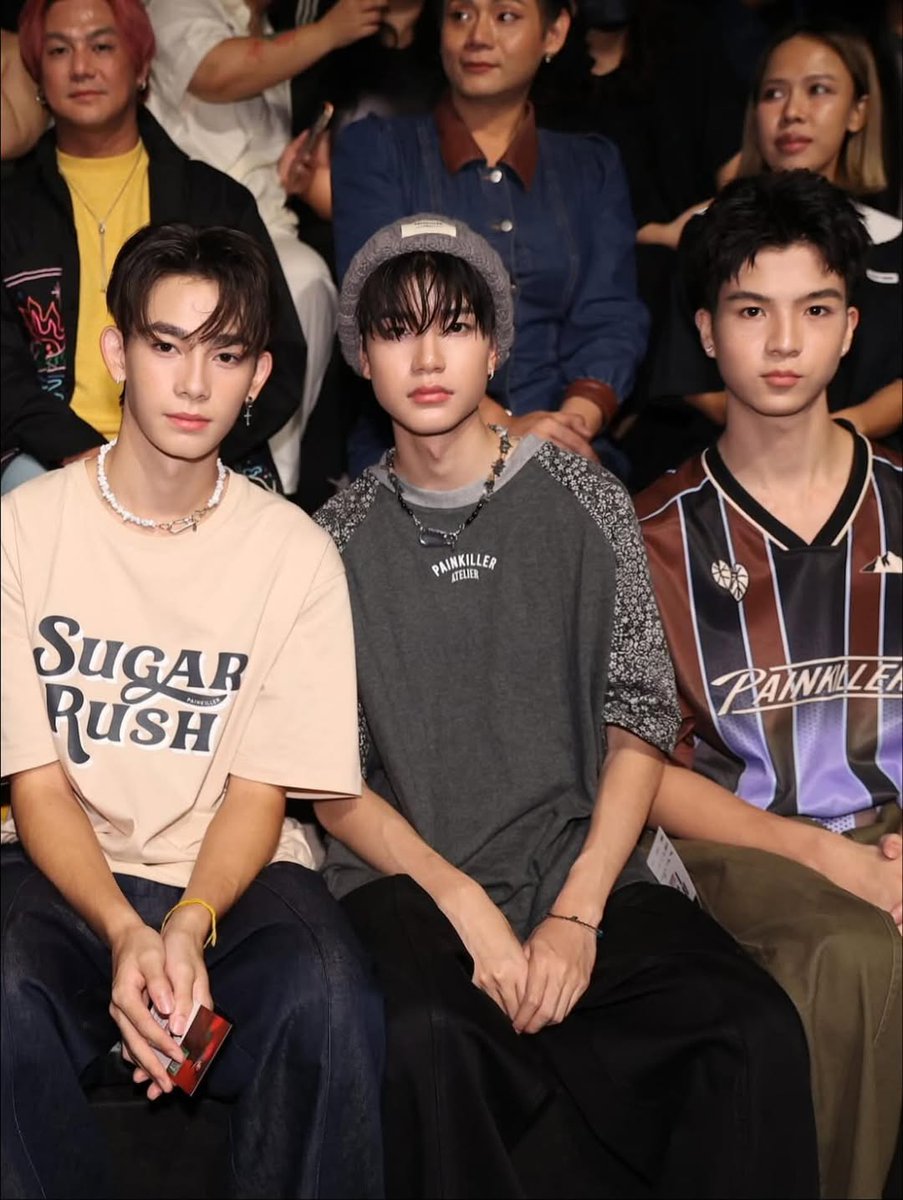 《 #PAINKILLERxSHOGUN 》

SHOGUN <a href="/shonapat_/">shonapat_</a> with JUSTIN &amp; KEATON #AIProjectTH
attended the  fashion show : #PAINKILLERAtelier “Embrace of Gaia” Presented by Citizen 🪴🦚

at #SiamParagonBIFW2025 
Parc Paragon, Siam Paragon 🖼

#pkaw25EmbraceOfGaia
#BIFW2025 
#shonapat_