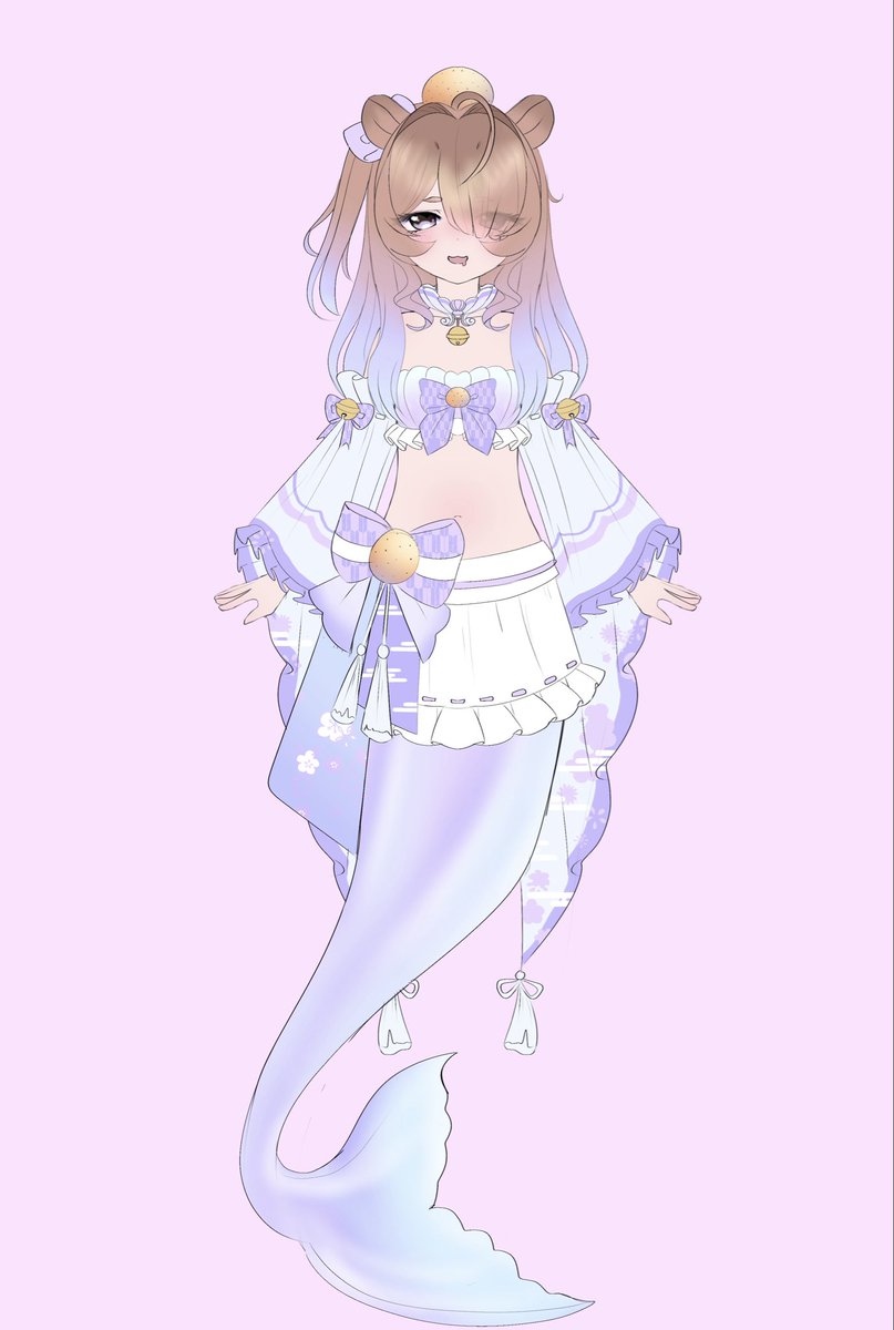 Even capybaras can become mermaids… Meet Izumi, the capymermaid :3 💜