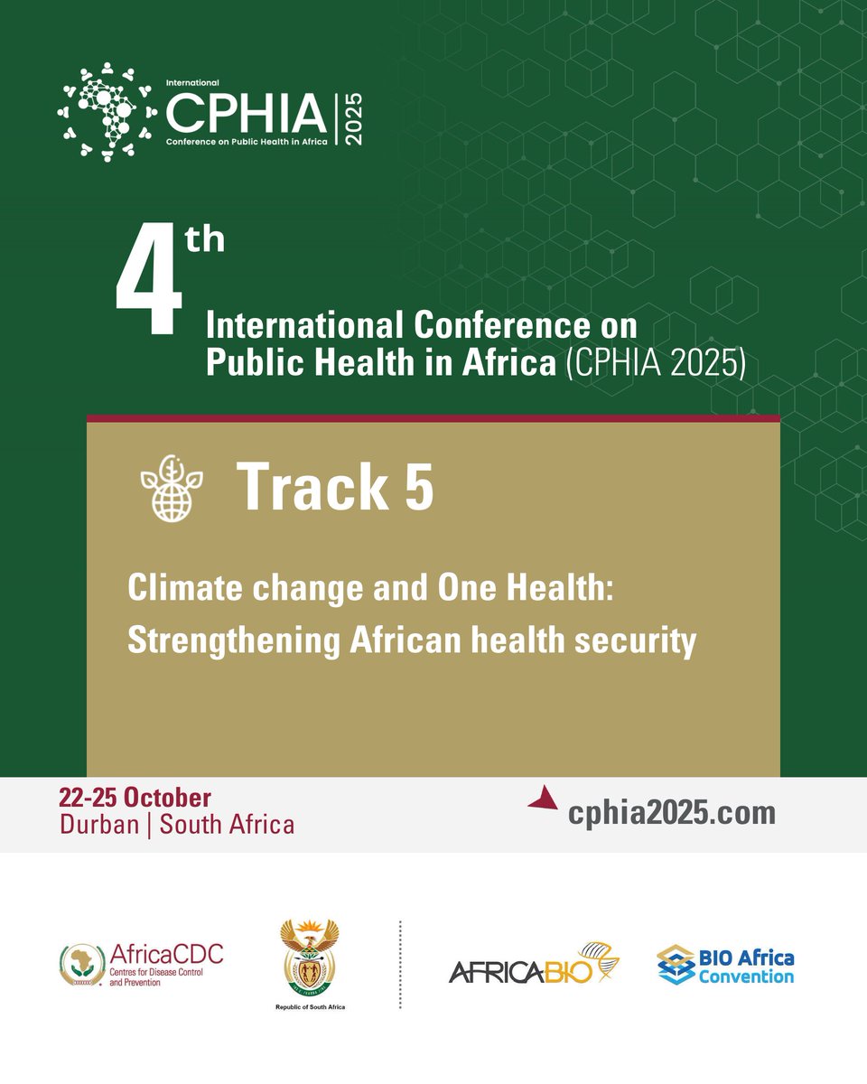 Be on the lookout for our abstract titled “Advancing AMR Literacy through Gamified Health Communication” under Track 5: Climate Change &amp; One Health.

We’re showcasing how gamified learning is transforming #AMR awareness &amp; building a health-literate Africa. 

#AFHEG