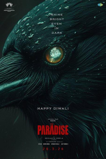 The Paradise makers are confident about a March 26 release.

Looking at #Nani's track record, he rarely misses release dates. Let’s wait and see.

March 26 - #Peddi and #TheParadise.