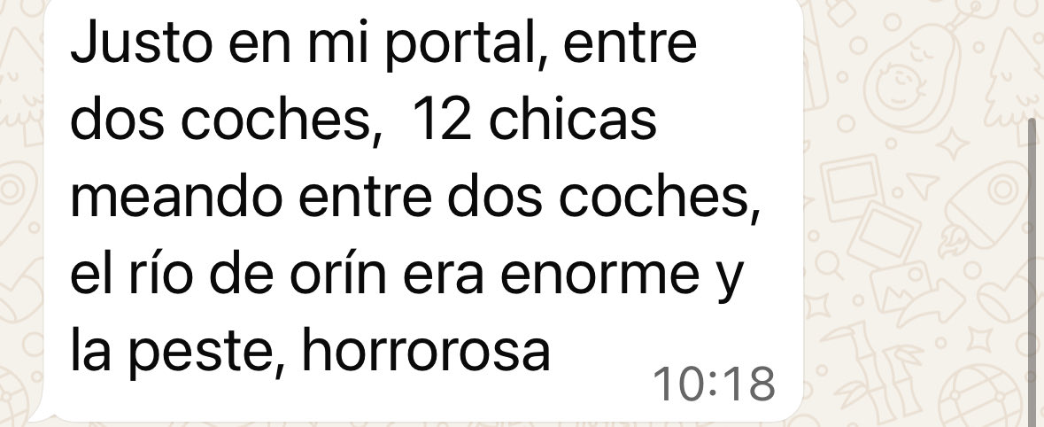 HORRIBILUS TAPAPIES 
Vecino denuncia