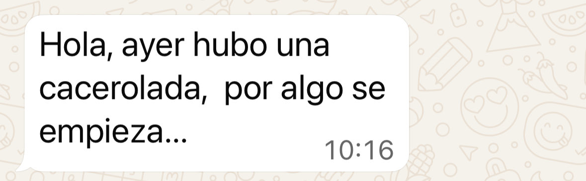 HORRIBILUS TAPAPIES 
Vecino denuncia