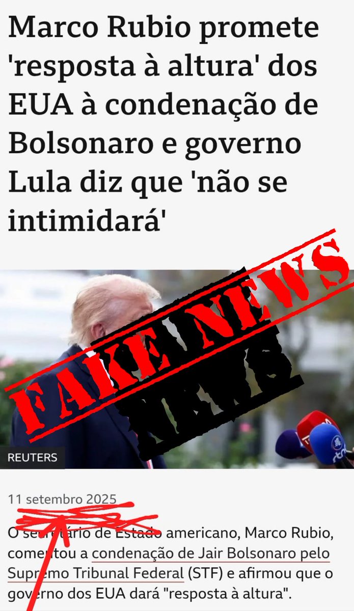 A BBC fuleira não disse, mas publi foi essa 👇