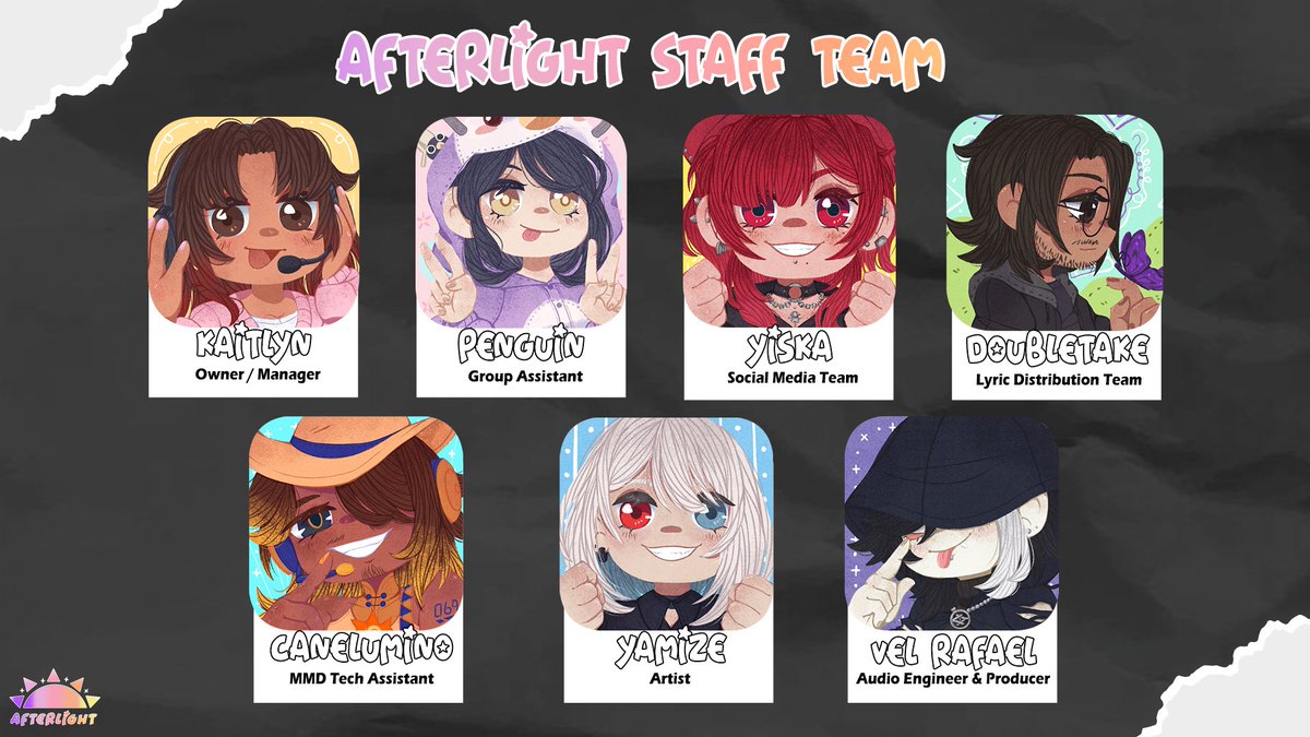 AFTERLIGHT 🌇 VIRTUAL IDOLS tweet media