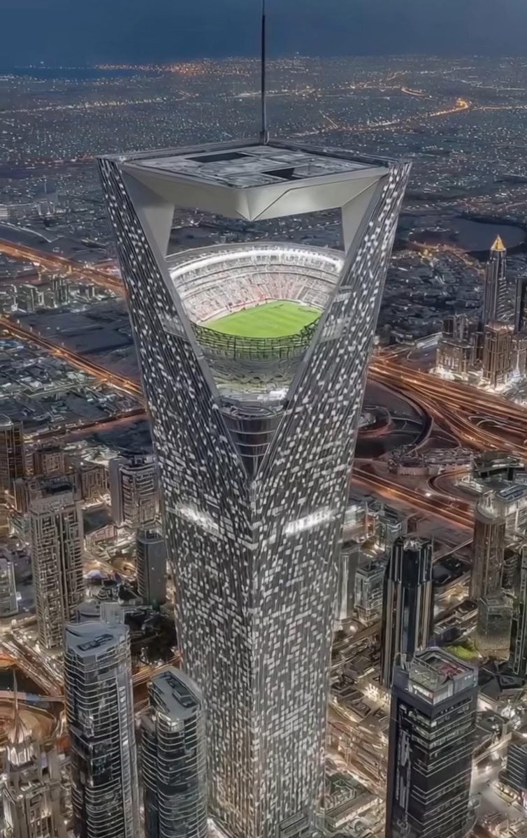 CIEKAWOSTKA ⚽️

Arabia Saudyjska planuje budowę pierwszego na świecie „stadionu w niebie”, oficjalnie nazwanego NEOM Stadium, który zostanie zintegrowany z futurystycznym miastem The Line. Obiekt będzie zawieszony 350 metrów (1150 stóp) nad ziemią, pomieści 46 000 widzów i będzie
