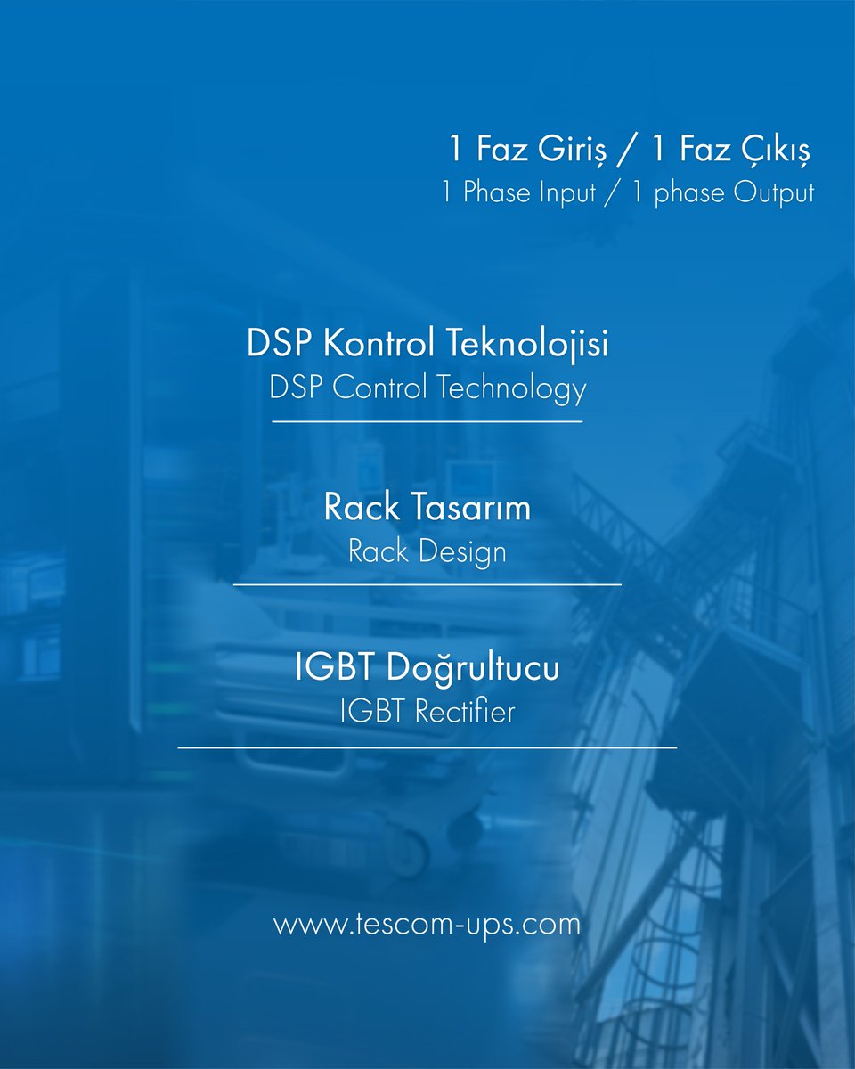 TESCOM_UPS's tweet image. Kesintisiz güç için güvenilir çözüm. CL100DR Online UPS, DSP kontrollü yapısı, IGBT doğrultucu ve gelişmiş IPM teknolojisi ile yüksek giriş güç faktörü ve düşük THD sağlayarak kritik yükleriniz için maksimum verimlilik sunar.

#Tescom #CL100DR #OnlineUPS #KesintisizGüç