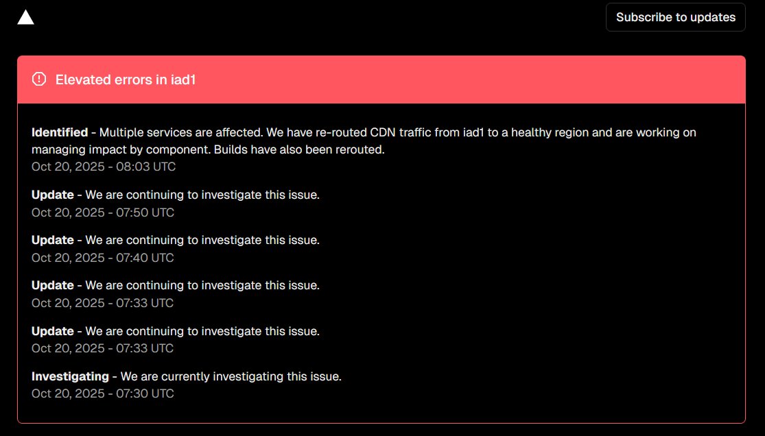 LadiciusDev's tweet image. Yep.
Just checked my Site and see an error.

Hope they fix it soon
