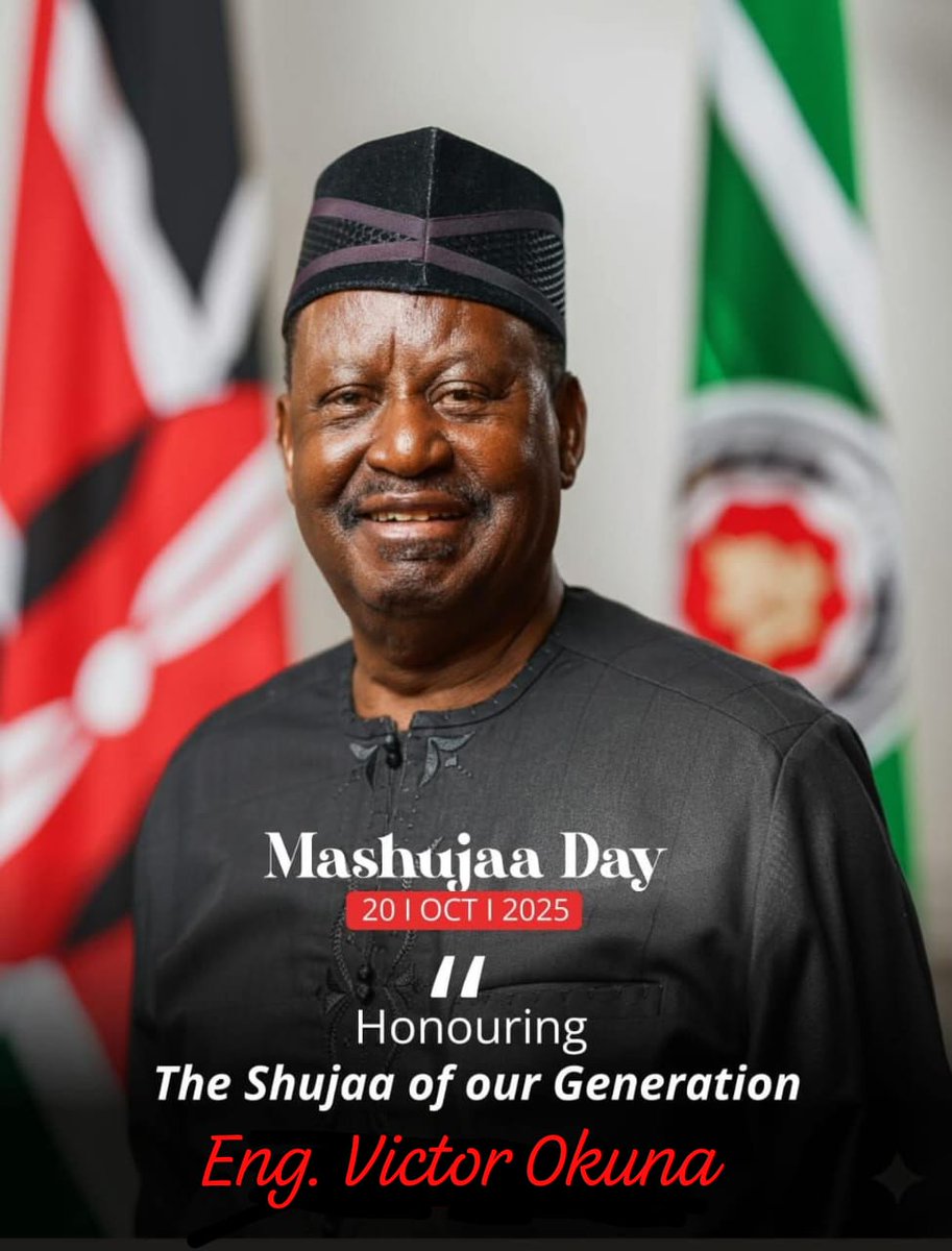 Lala salama Raila Odinga

#MashujaaDay2025