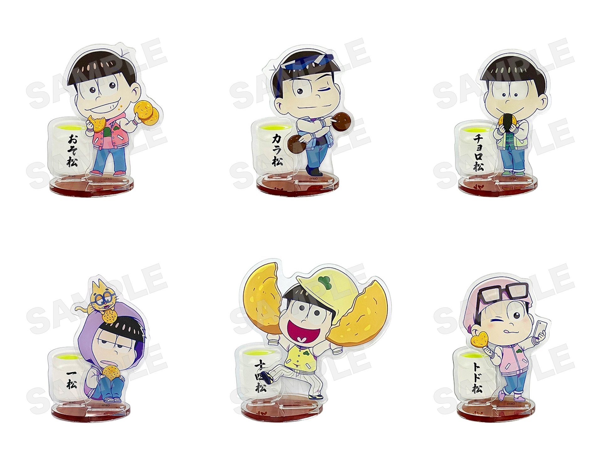 おそ松さん 一松 バラ おそ松さん アニぱら コースター カラ松 一松 - メルカリ