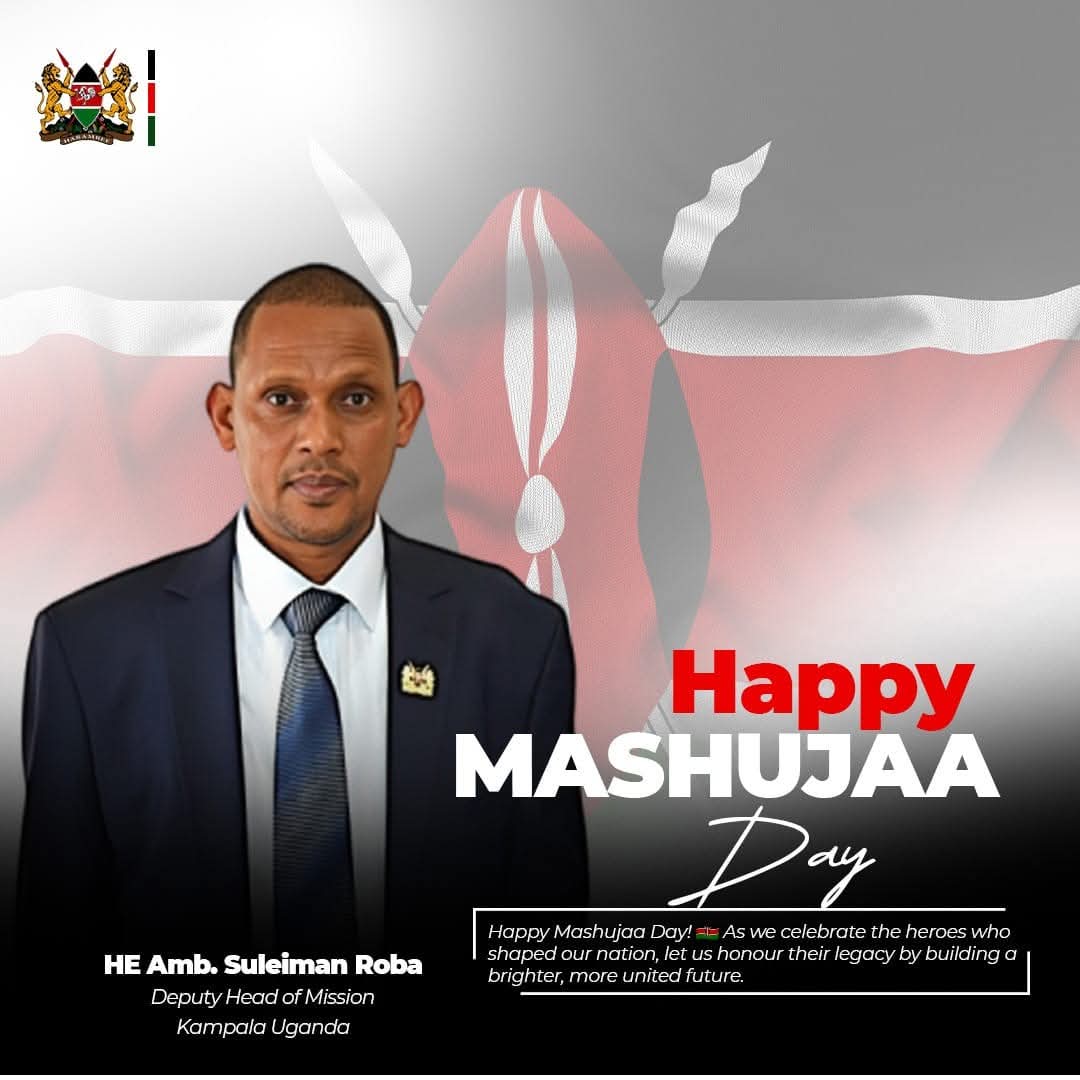 SuleimanRoba's tweet image. Happy Mashujaa Day

As we celebrate the heroes who shaped our nation, let us honour their legacy by building brighter, more united future.