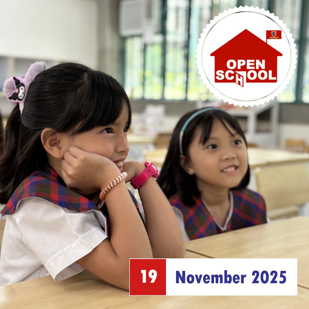 PAREFWoodrose's tweet image. Join our OPEN SCHOOL event on Wednesday, November 19, 2025 and find out why Woodrose could be the right school for your daughter!

🔗 For inquiries, scan the QR code or visit the link on our bio: linky.ph/parefwoodrose

#PAREFWoodroseSchool #OpenSchool