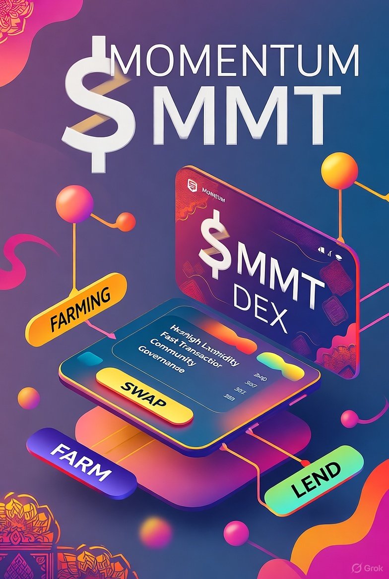 p3ddr0x1's tweet image. What is Momentum ($MMT)? The Leading DEX on Sui Blockchain
Momentum ($MMT) is a Decentralized Exchange (DEX) engineered to function as the "Core Liquidity Engine" for the entire Sui Blockchain ecosystem.
Its primary objective is to maximize the efficiency of liquidity flow,…